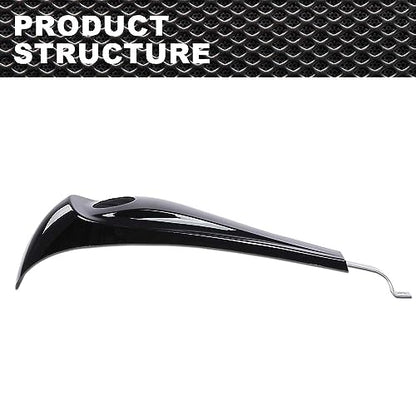 Dash Fuel Console Gas Tank Cap Cover Compatible with Harley Electra Road Glide Touring 08-22/Will fit Ultra 2008-2022, Limited & Tri Glide Models if CB port is relocated or removed