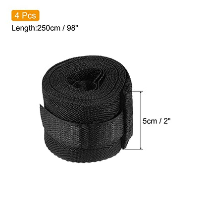 PATIKIL Boxing Hand Wrap Elastic Martial Arts Fist Bandages for Thai Kickboxing - color: Black