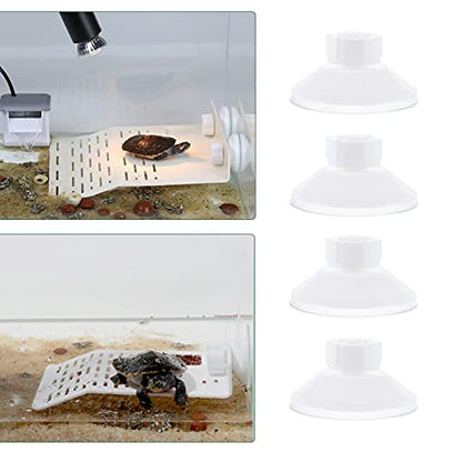 Toddmomy 10pcs White Screw Suction Cup Practical Aquarium Sucker Easy Install Disassemble