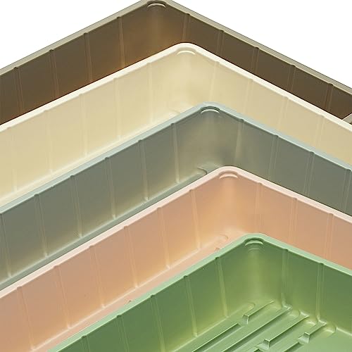 Mr. Pen- Seed Starter Trays, 10 Pack, 17"x10"x2.4", Durable Plastic Growing Trays, Stackable and Reusable Seedling Starter Kits for Indoor, Outdoor, Greenhouse Gardening, Planting, Hydroponic Systems