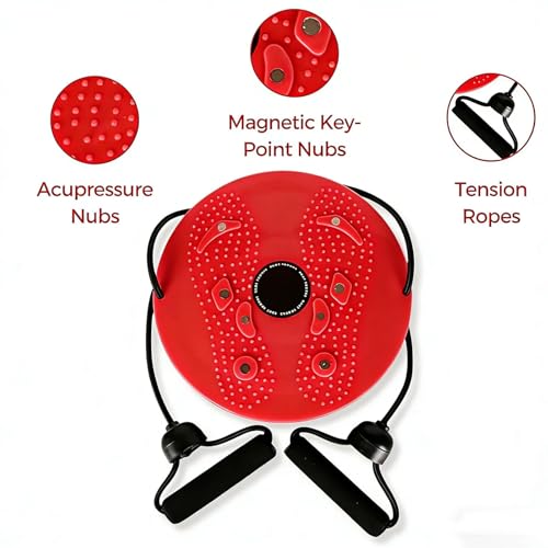 Waist Sculptor, 2026 New Lovely Waist Twister Machine Exercise with Arm Bands, Adjustable Ab Twister Board Twisting Waist Disc for Legs, Buttocks, Hip Exercise Training, Shaping the Body - color: Green