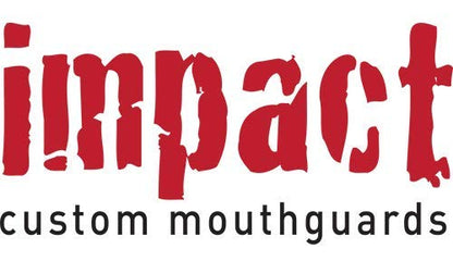 Impact Custom Professional MMA/Boxing/Muay Thai Mouthguard with Trim for Gag Reflex - color: Black/Blue Tie Dye