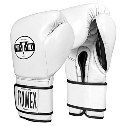 Pro Mex Professional Training Gloves V 3.0 - color: White, size: 14 oz