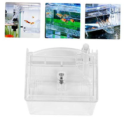 BESPORTBLE 1Pc Aquarium Breeding Box Hanging Fish Isolation Incubator for Breeding Lightweight Design for Fish Shrimp and Turtles