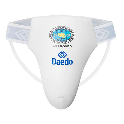Daedo Daedo ITF Approved Groin Guard – Martial Arts Protective Cup – Lightweight Foam & Elastic Support for Taekwondo & Combat Sports - size: Medium