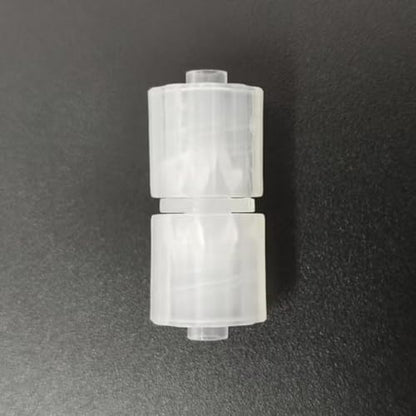 Dual-End Movable Male Luer Lock Adapter for Laboratory Biochemical Analytical Instruments Food Machinery 50PC/PK (Double Movable Male Luer, PP) - size: Double Movable Male Luer, PP