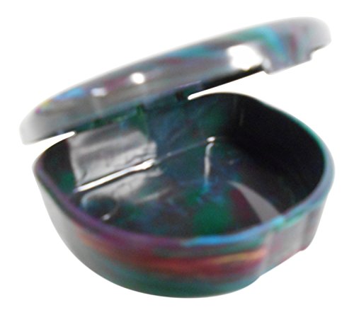 Proforce Designer Series Mouthguard Cases - Green/Maroon