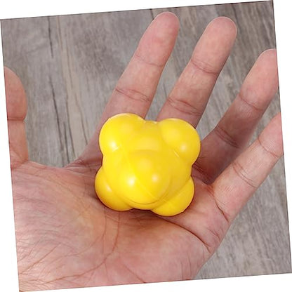 Agility Training Reaction Ball 58mm Silicone Ball for Hand-Eye Coordination Medium Difficulty for Baseball Training and Speed Drills