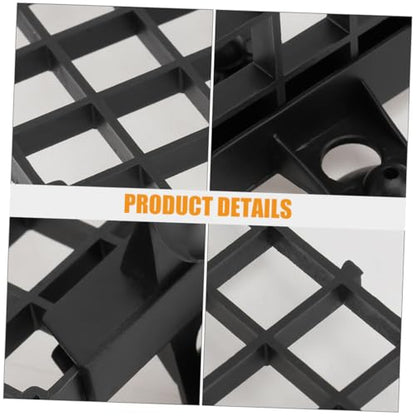 1 Set Plastic Fish Tank Divider Aquarium Grid Board for Fish Separation Easy Installation Sturdy Abs Material Filtration Grid Design for Cleaner Water
