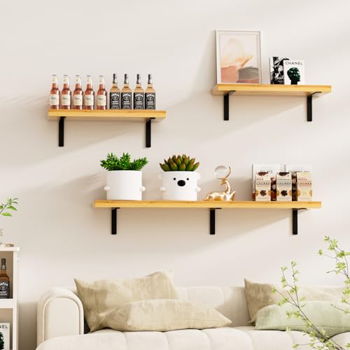 4 Pack - L 8" x H 2" x W1.5, 5mm Thick Black L Shelf Bracket, Iron Shelf Brackets, Metal Shelf Brackets, Floating Shelf, Shelf Supports with Screws - size: 8''x2'', style: Black 4 Pack