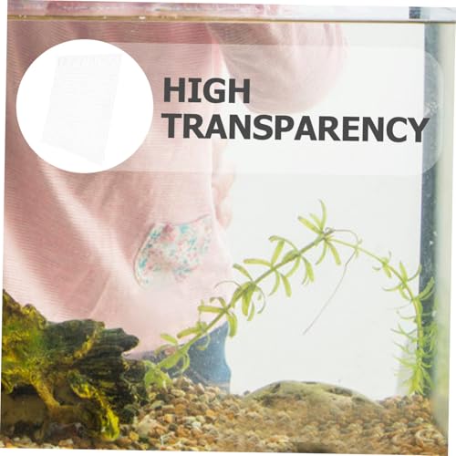 Toddmomy Fish Tank Dividing Net Acrylic Isolation Board Aquarium Accessory Easy Install/Remove Fish Tank Supplies