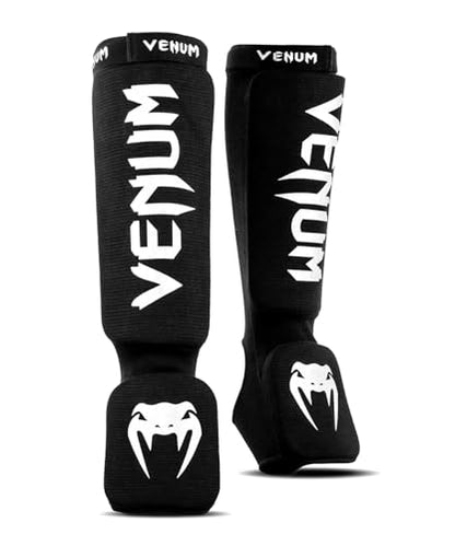 Venum Kontact Shin Guards - color: Black, size: X-Small
