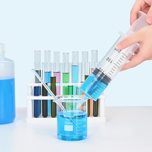 100mL Plastic Syringe for Liquid - 3 Pack Large Syringes with Adapter for Scientific Labs, Feeding, Oil Filling, Individually Wrapped - style: 100mL