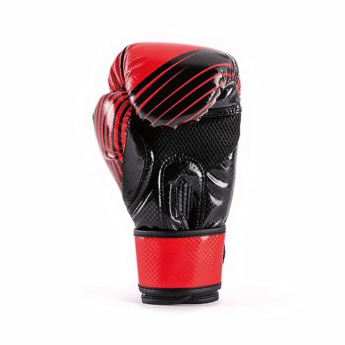 UFC Youth Performance Rush Boxing Gloves - color: Red, size: 6oz