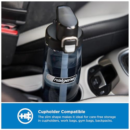 Nalgene 24 oz FreshFlow Straw Bottle - color: Gray