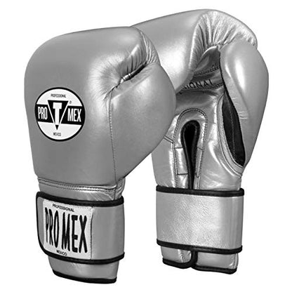 Pro Mex Professional Training Gloves V 3.0 - color: Silver, size: 18 oz