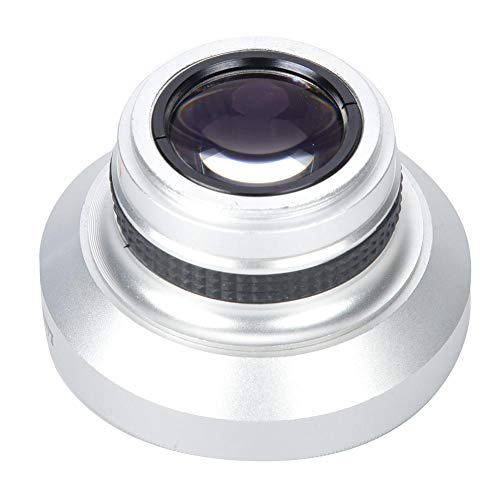 37mm 0.25X Super Fisheye Lens Additional Lens,Aluminum Alloy 2 Part Removable Macro Close-up Shooting Fisheye Effect Wide View Optical Glass Camera Photography Lens, is for 37mm Camera Lens Default
