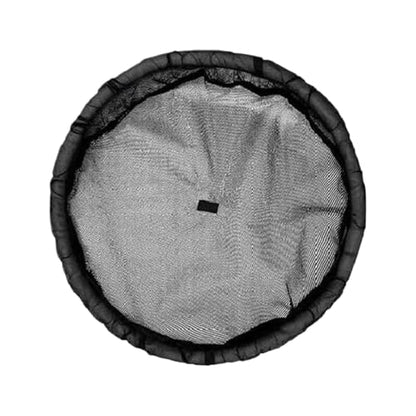 Floating Plant Protector Net, Fine Mesh Fish Barrier, 11.8x11.8 Inches Pond Protector with Floating Ring, Aquatic Plant Basket, Guard Net with Interlocking Clips, Botanical Shield for Backyard
