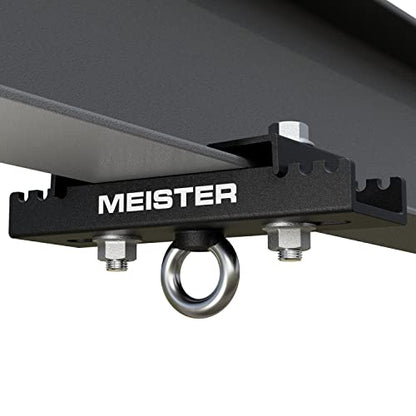 Meister Beam Clamp Hanger Mount for Heavy Bags & Overhead Gear | Commercial-grade low-profile ceiling mount for I-Beams & H-Beams. For boxing punching bags, suspension straps & more - style: Beam Flange Width: 3.5" - 5.5" (9 - 14cm)