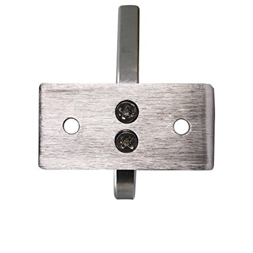 WEBI Robe Hook, Heavy Duty Brushed Stainless Steel 304 Coat Hook Rail Towel Rack, Great Home Storage & Organization for Bedroom, Bathroom, Foyer, Hallway, 1 Hook in 2-Pack - size: 1-Hook (2 Pack)