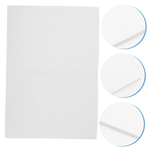 Reptile Terrarium Cushioning Mat Thickened Non- Fish Tank Pad Bottom Mat for Aquarium Lightweight Insulation Compression Resistance - color: White