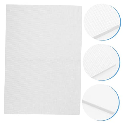 Reptile Terrarium Cushioning Mat Thickened Non- Fish Tank Pad Bottom Mat for Aquarium Lightweight Insulation Compression Resistance - color: White