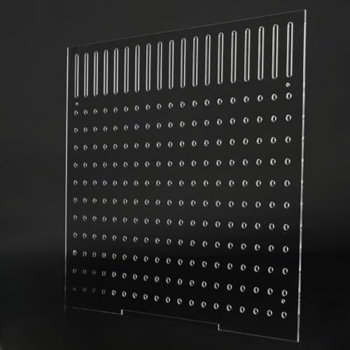 Acrylic Fish Tank Divider, Clear DIY Easy Install Isolation Board with Suction Cups, Aquarium Partition for Fish, Measures 15.74 X 11.81