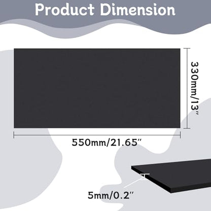 Aquarium Leveling Mat, 21x13 Inch Self-Leveling Neoprene Foam Pad for Fish Tanks - Waterproof Shock Absorbing Base Cushion with Adhesive Backing, Easy to Cut & Non-Slip Bottom Pad - size: 21x13 Inch