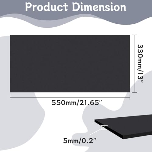 Aquarium Leveling Mat, 21x13 Inch Self-Leveling Neoprene Foam Pad for Fish Tanks - Waterproof Shock Absorbing Base Cushion with Adhesive Backing, Easy to Cut & Non-Slip Bottom Pad - size: 21x13 Inch