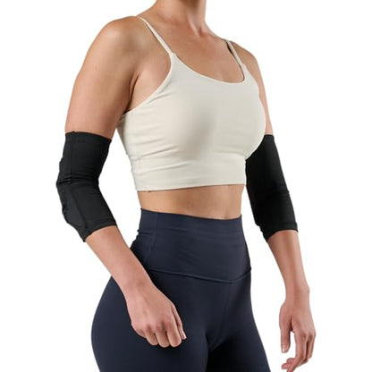 McDavid HEX Viz Knee / Elbow Pad Pair Black/Grey XL - color: NEW Black, size: X-Large