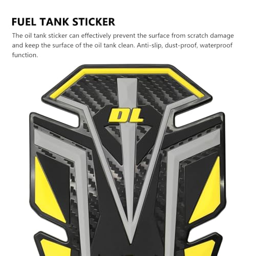 for V-Strom DL650 2025 2026 V-Strom 650 XT 650XT DL 650 Motorcycle Stickers Rubber Oil Tank Pad Protector Side Non-Slip Protection Decals (c)
