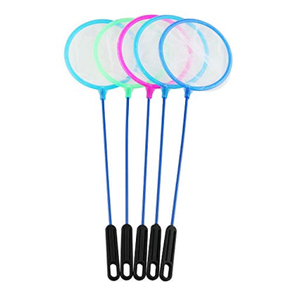 DGZZI Aquarium Fish Net 5PCS Plastic Artemia Sieves Super Dense Mesh Aquarium Fish Tank Tool for Artemia Eggs New Born Fish 10cm Diameter