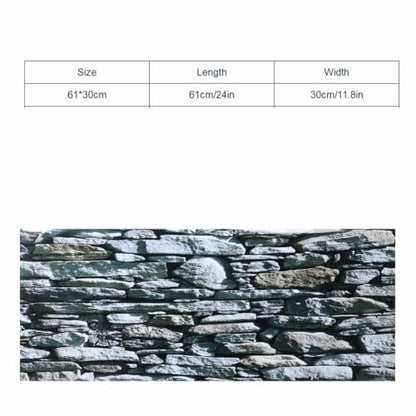 24 Inch PET Aquarium Background Sticker Waterproof PVC Fish Tank Decoration with Adhesive Backing for Underwater Landscape