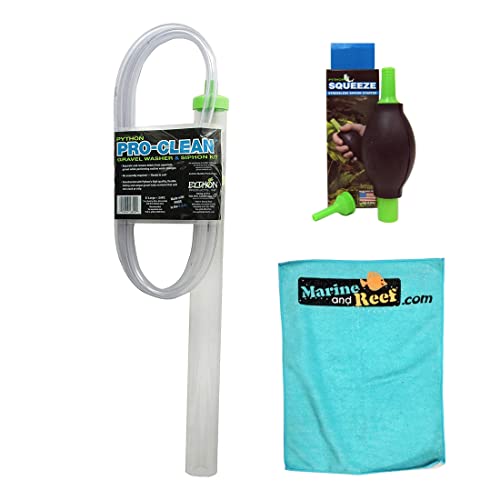 Python X-Large Pro-Clean, 2" X 24" Tube w/ 6 ft. Hose & Squeeze Bundle (3 Items)
