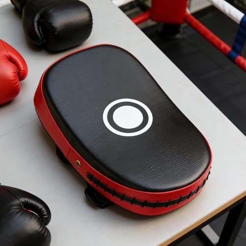 Boxing Training Pads PU Leather Curved Kick Training Equipment