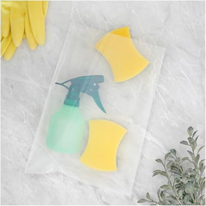 Plymor 9" x 12" (Pack of 100), 4 Mil Flat Open Clear Plastic Poly Bags