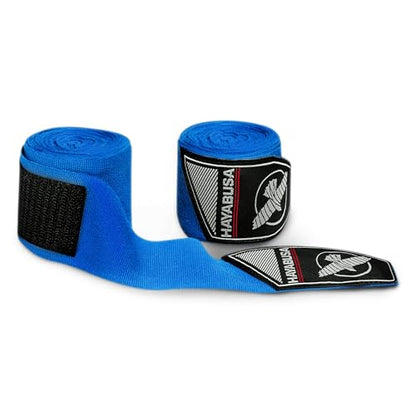 Hayabusa 4.0 Perfect Stretch Boxing Hand Wraps | Boxing Hand Wraps, Boxing Wraps, Muay Thai Hand Wraps, Wrist Wraps Boxing, Hand Wraps for Boxing Gloves, 180 Inch Hand Wraps - color: Blue, size: 180"