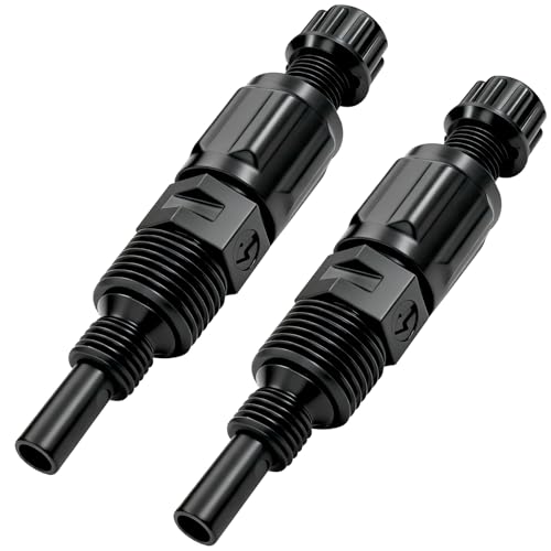 2-Pack 1/4-Inch UCDBINJ Injection Check Valve Replacement for Stenner Pumps, Fits for 45/85/100/170 Series, S128/S420/S10P/VX/S/SV Series, Classic Series Peristaltic Pump Parts