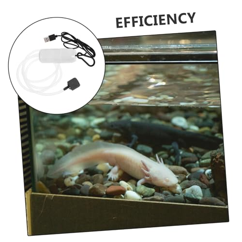 VICASKY Silent USB Air Pump Portable Oxygen for Fish Tanks Aquariums Aquatic Plants Compact Quiet USB Powered Oxygen Pump for Enhanced Water Quality