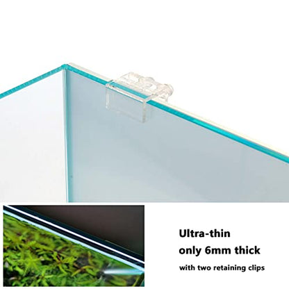 Aquarium Backlight Screen-Fish Tank Background Light,for Rimless Aquarium,Ultra-Thin 6mm Gradient Colors Panel.RGB Series. - size: 35.4W×17.7H in(90x45cm)RGB