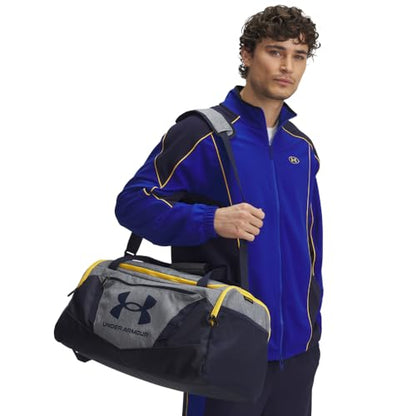 Under Armour Undeniable 5.0 Duffle - color: (013) Pitch Gray / Midnight Navy / White, size: Small (40L)
