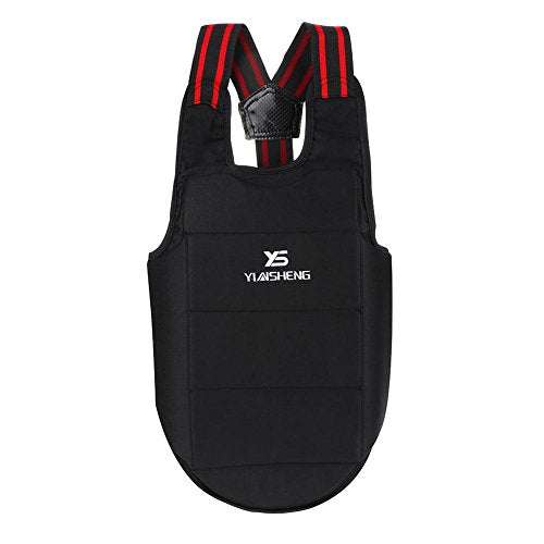 Chest Protector,Lightweight High-Impact Protection Sparring Gear Double-Sided Design for Martial Artists Taekwondo MMA Kickboxing Competition Training