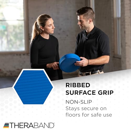 THERABAND Stability Trainer Pad - color: Blue - Soft- Intermediate, size: Single