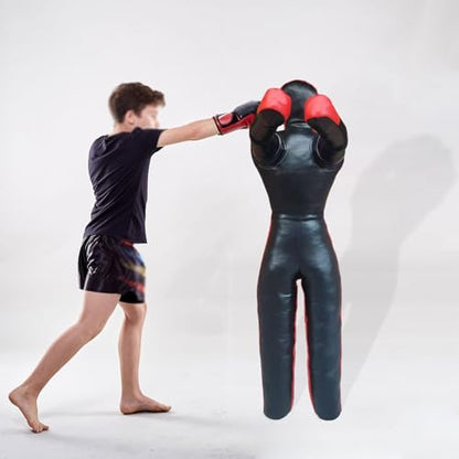 Grappling Dummy Punching Partner UN Filled Dummy Bag Training Companion for Practice Self Training Brazilian Jiu Wrestling