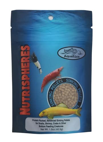 NutriSpheres - Sinking Diet for Snails, Shrimp & Bottom Feeding Fish