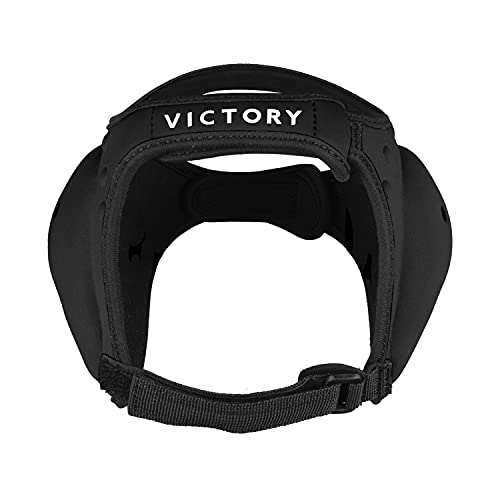 Wrestling BJJ Grappling Headgear - Adjustable Ear Guard - Ultra Soft Ear & Head Guard - Adult & Youth - color: Black, size: Youth