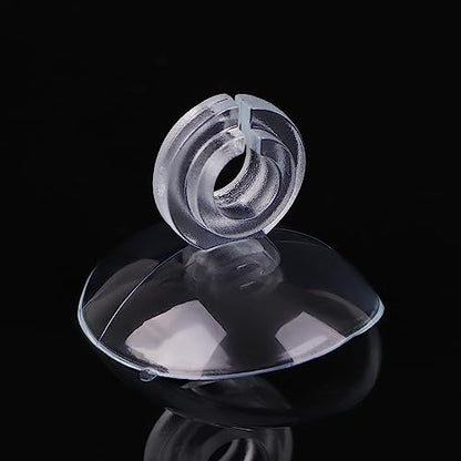 Leadigol 10 PCS Aquarium Pipe Suction Cups,Cup Holder Sucker 10 PCS Aquarium Suction Sucker 4mm/6mm Pump Airline Tube Air Pumps Accessories for Fish Tank