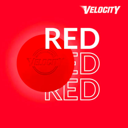 Velocity Lacrosse Balls - 1, 2, 3, 6, 12, 18, 24, 36, 60 and 120 Packs - for Practice, Official NFHS and College Approved Size - color: Red, size: 1 Ball, style: Practice Ball