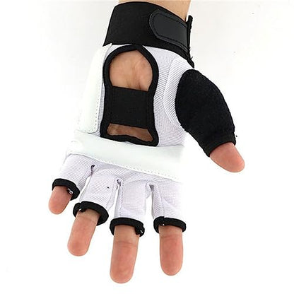 Taekwondo Palm and Foot Protector Karate Gloves - size: Large