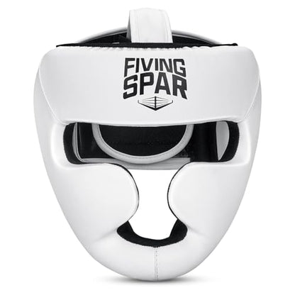 Boxing Headgear - color: White, size: Medium